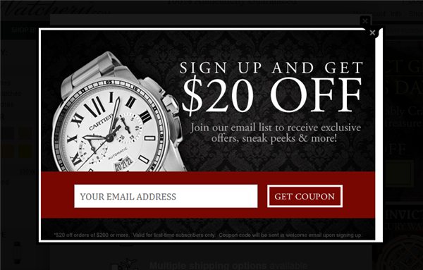 The watchery coupon code hotsell